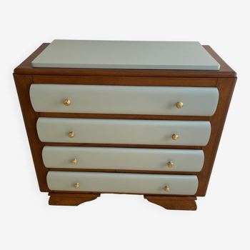 Pale green chest of drawers