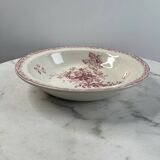 Large ironstone salad bowl Fontanges Sarreguemines