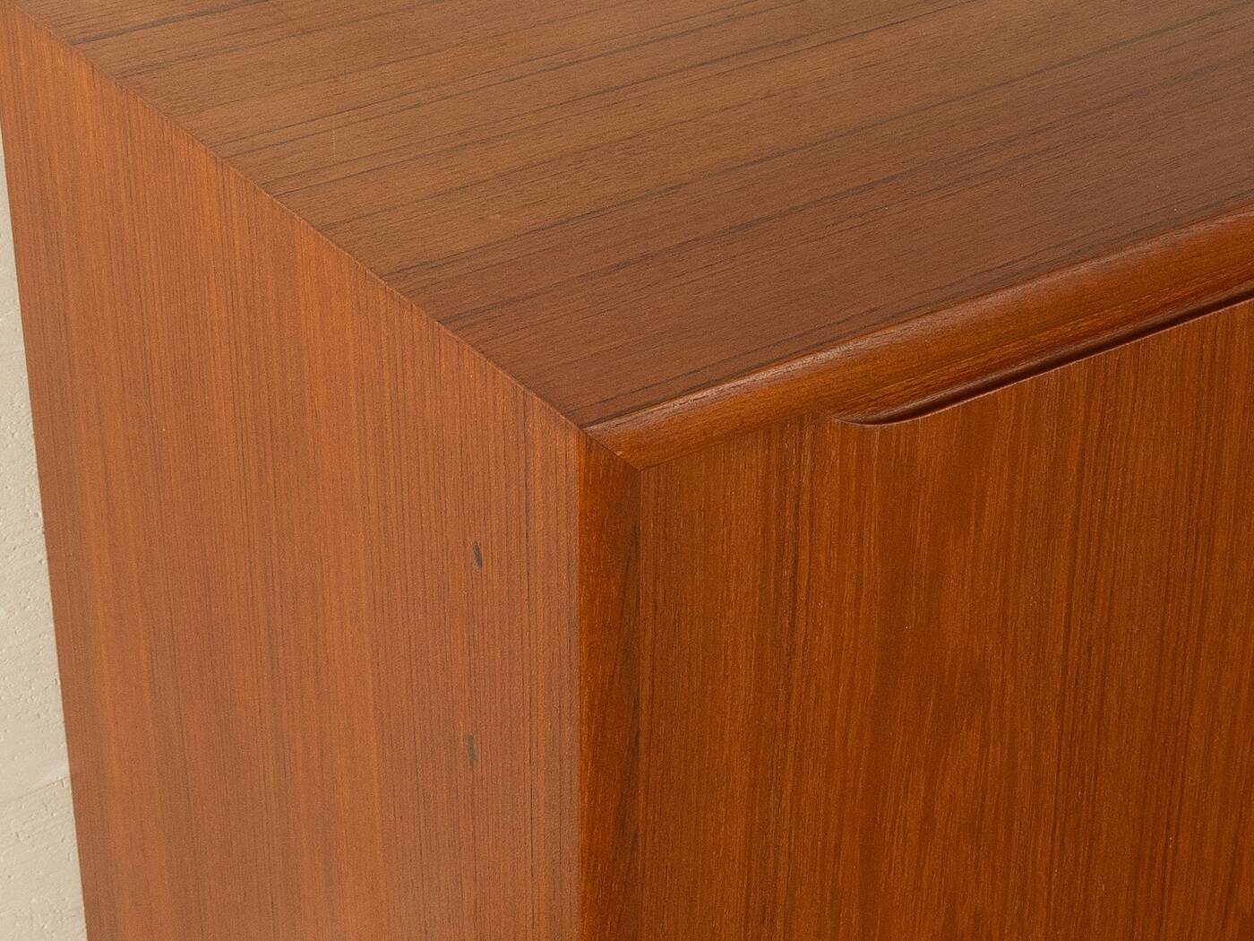 Classic chest of drawers from the 1960s with practical, closed storage space