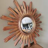 Vintage resin sun mirror, witch's eye