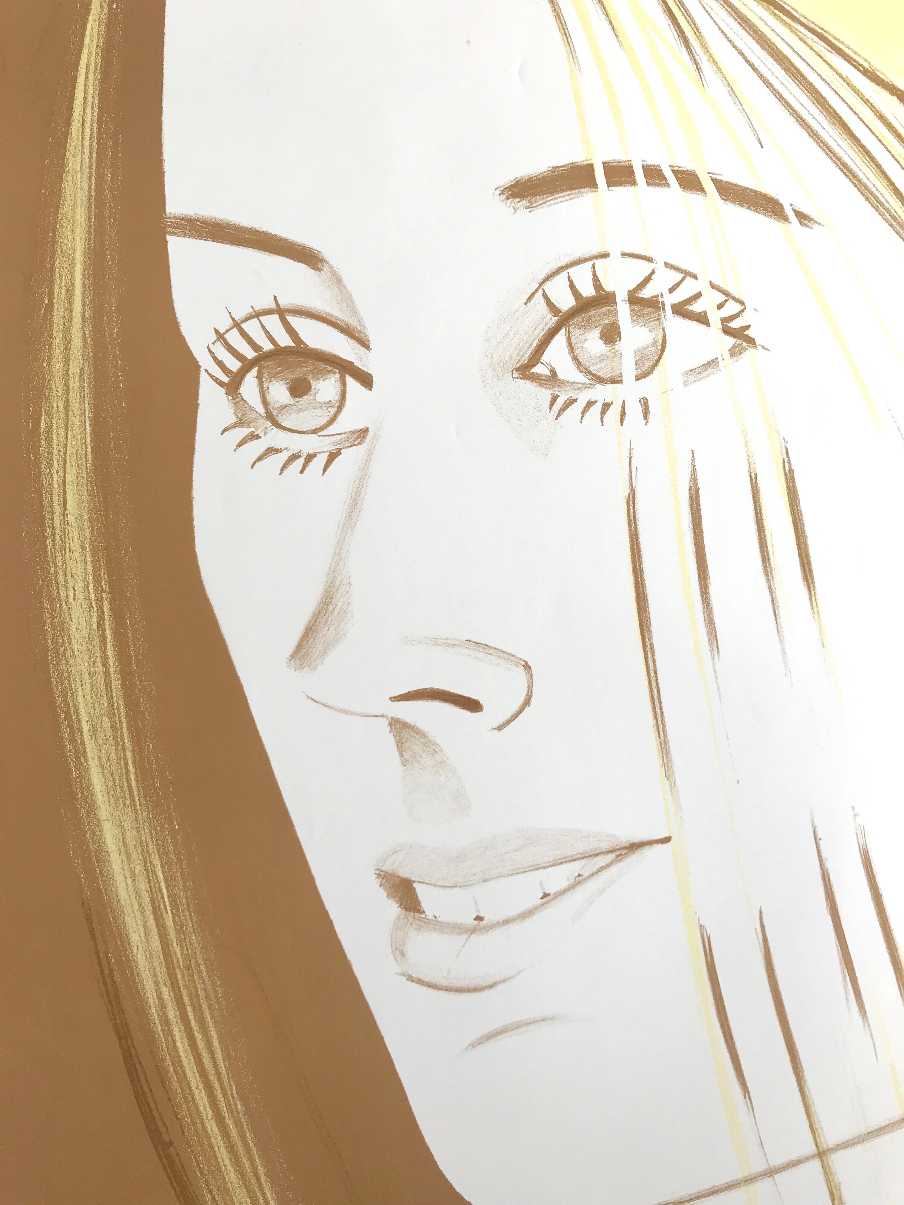 Original lithograph poster by Alex Katz, Galerie Roger d'Amécourt / FIAC, 1977