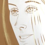 Original lithograph poster by Alex Katz, Galerie Roger d'Amécourt / FIAC, 1977