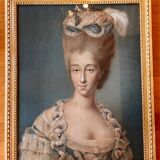 Portrait d’une élégante XIX siècle