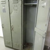 Triple industrial cloakroom