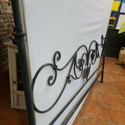 Wrought iron headboard