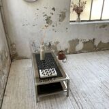 70s Belgo Chrome coffee table