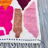 Handmade Berber rug in wool 3 x 2 m