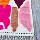 Handmade Berber rug in wool 3 x 2 m