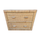 Commode rotin bambou 2 tiroirs