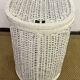 Rattan laundry basket