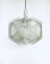 Vintage wire pendant lamp attributed to Paul Secon for Sompex, Germany, 1970s.