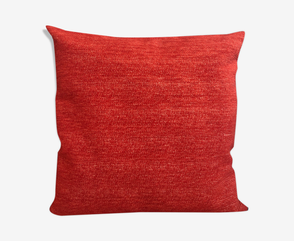 Red striped cushion
