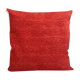 Red striped cushion