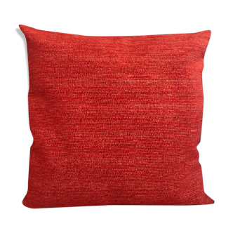 Red striped cushion
