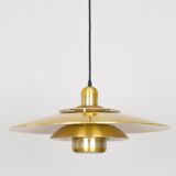 Suspension vintage danoise Jeka par Kurt Wiborg, années 1980