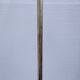 Articulated reading floor lamp in gold metal from the 90s