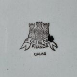 Plat ovale en faïence de gien