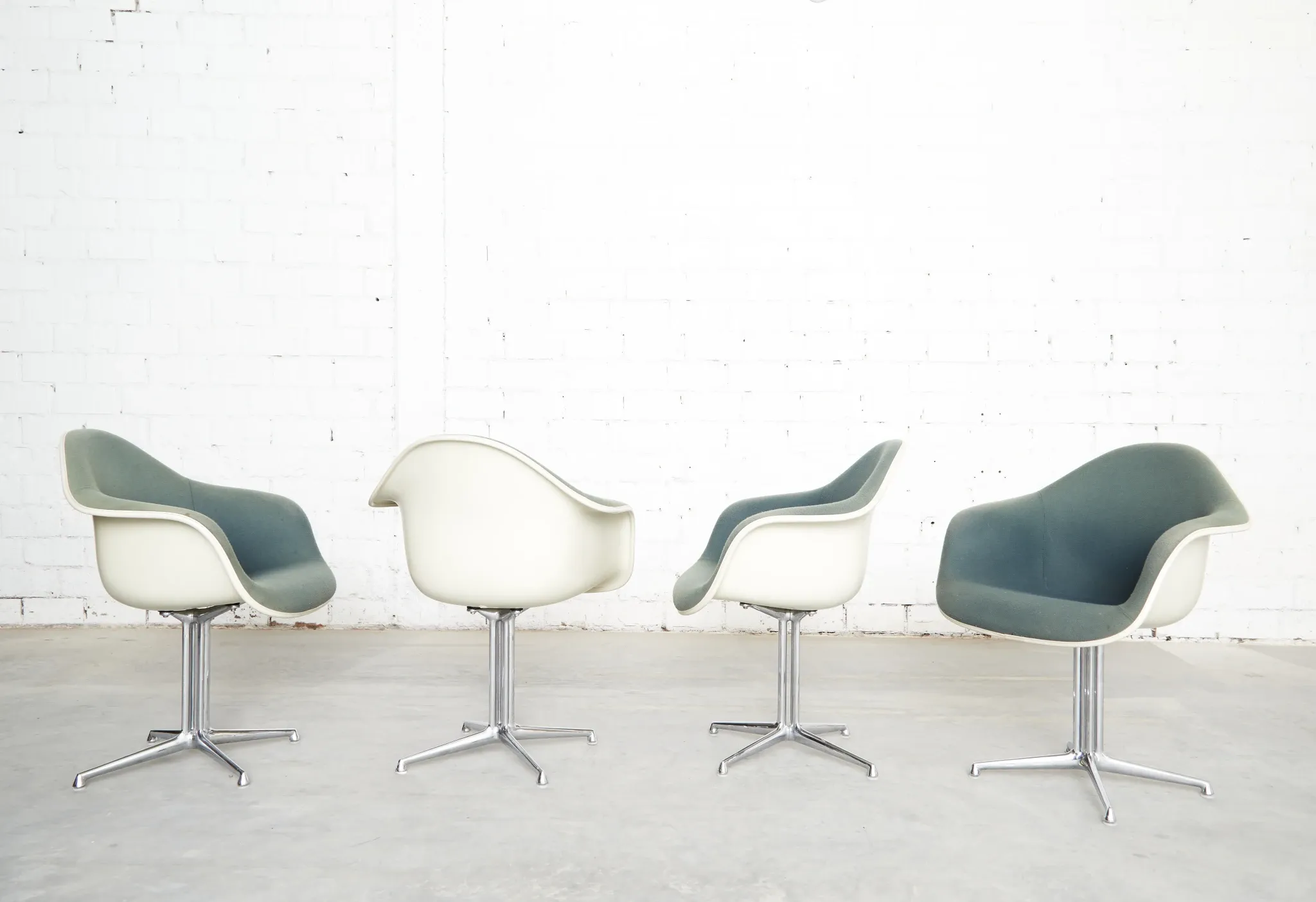 DAL La Fonda Fiberglas Chair by Charles & Ray Eames for Vitra- Set of 4