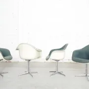 DAL La Fonda Fiberglas Chair by Charles & Ray Eames for Vitra- Set of 4