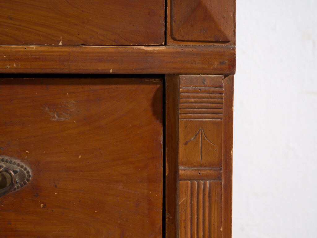 Central European antique chest of drawers with four drawers – Central Europe, circa 1910