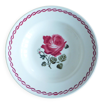 Vintage hollow plate from Badonviller model Germaine 221274