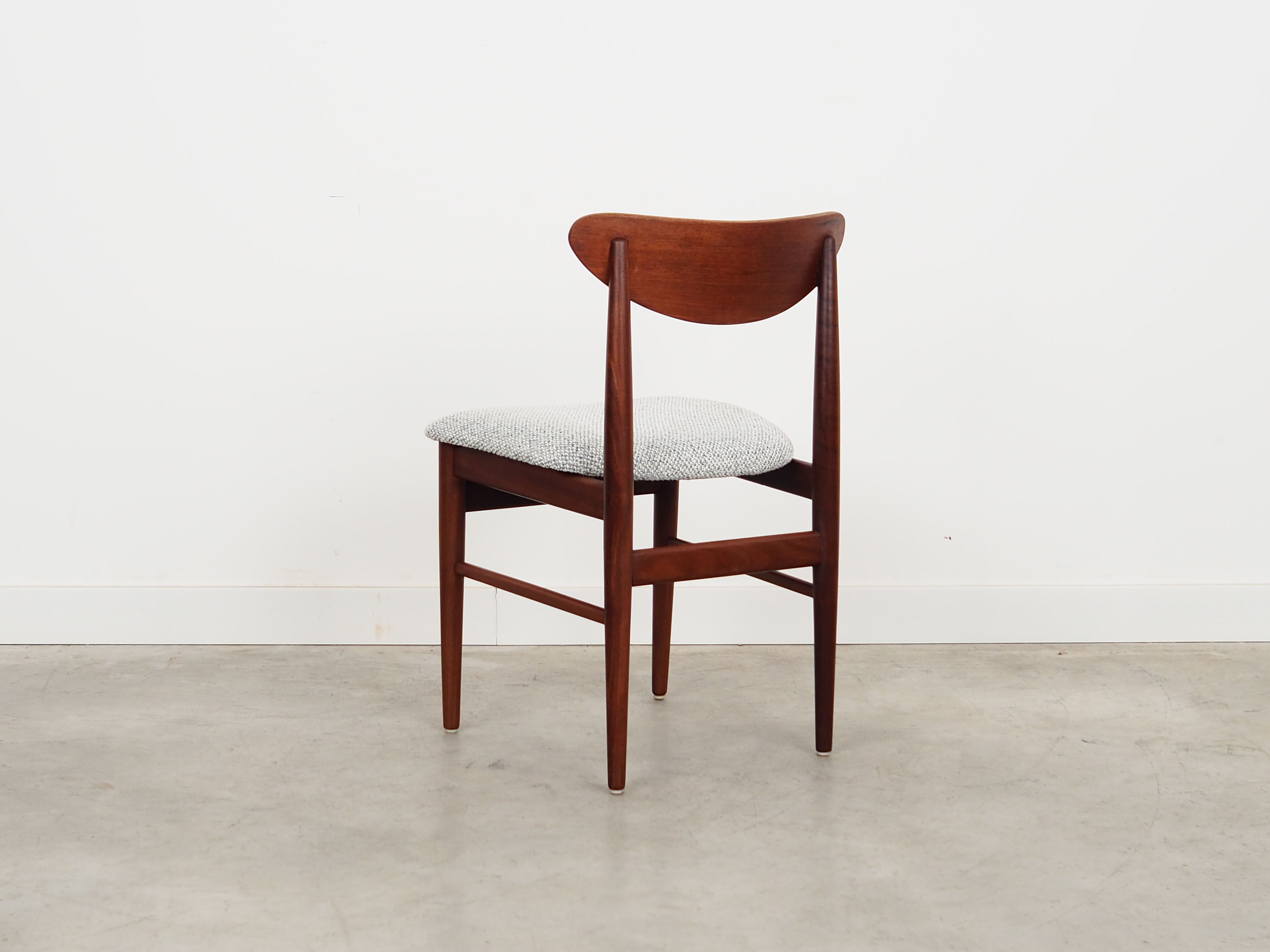 Set of three teak chairs, danish design, 1970s