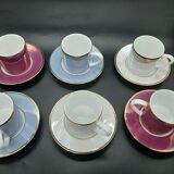 Cups with saucers