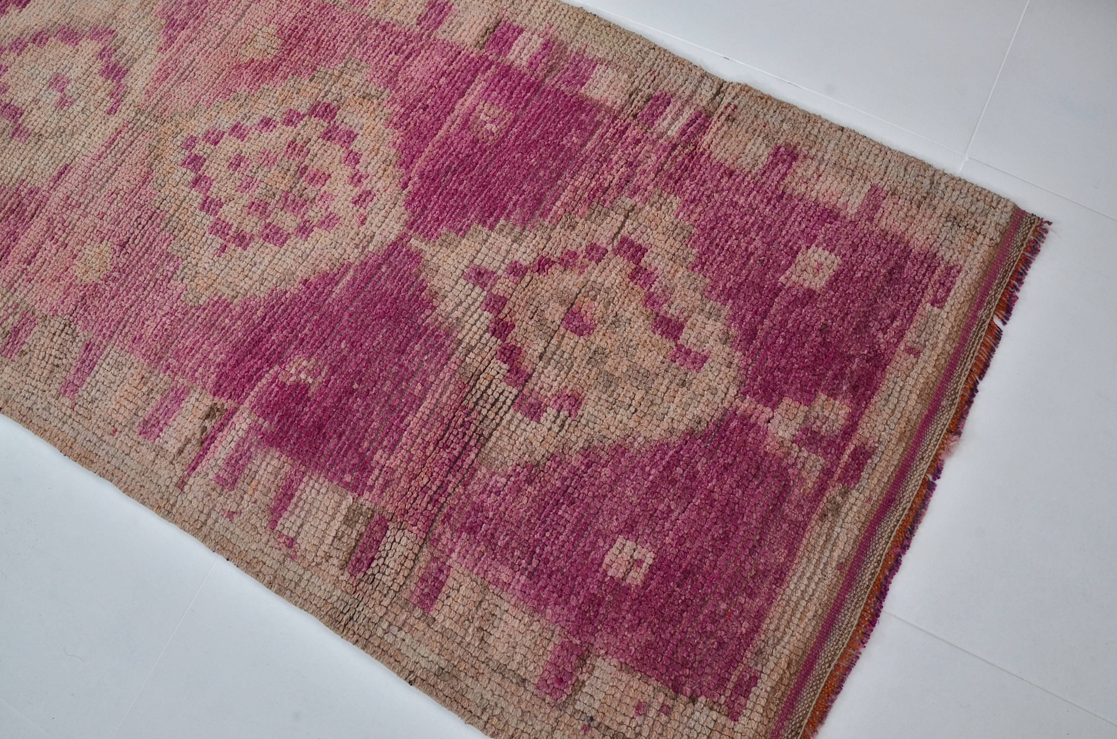 Oushak Handknotted Floral Runner sku 2179