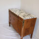 Neoclassical commode in Louis XVI style – marquetry, bronze & marble