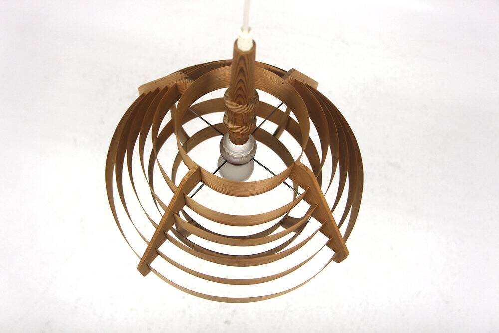 Pendant light in pin, Hans-Agne Jakobsson, Sweden, 1960