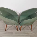 Armchairs from brussels expo, 1960s, set of 2