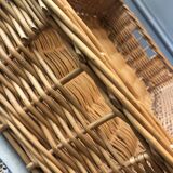 Wicker basket of bakery or cinema opener