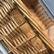 Wicker basket of bakery or cinema opener