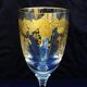 Crystal glass Saint Louis model Massenet gold N°2