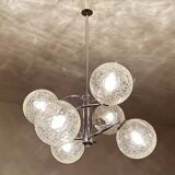 Vintage Space Age Bubble Pendant Light