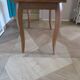 Table de salle à manger extensible, années 50-60