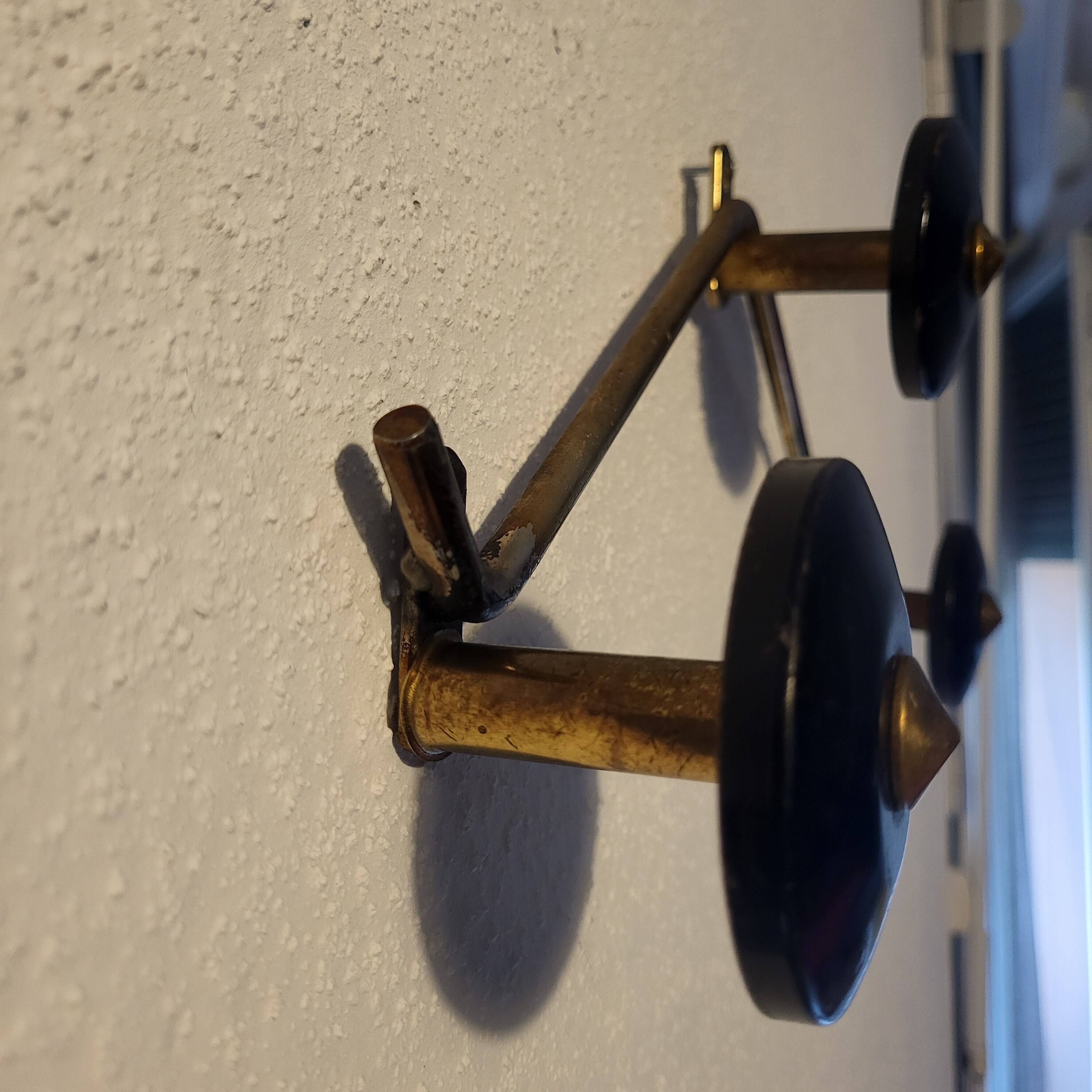 Zigzag wall hook from the 50s