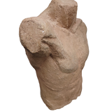 Bust of a man in antique terracotta Sigrid H Eriks 20th century