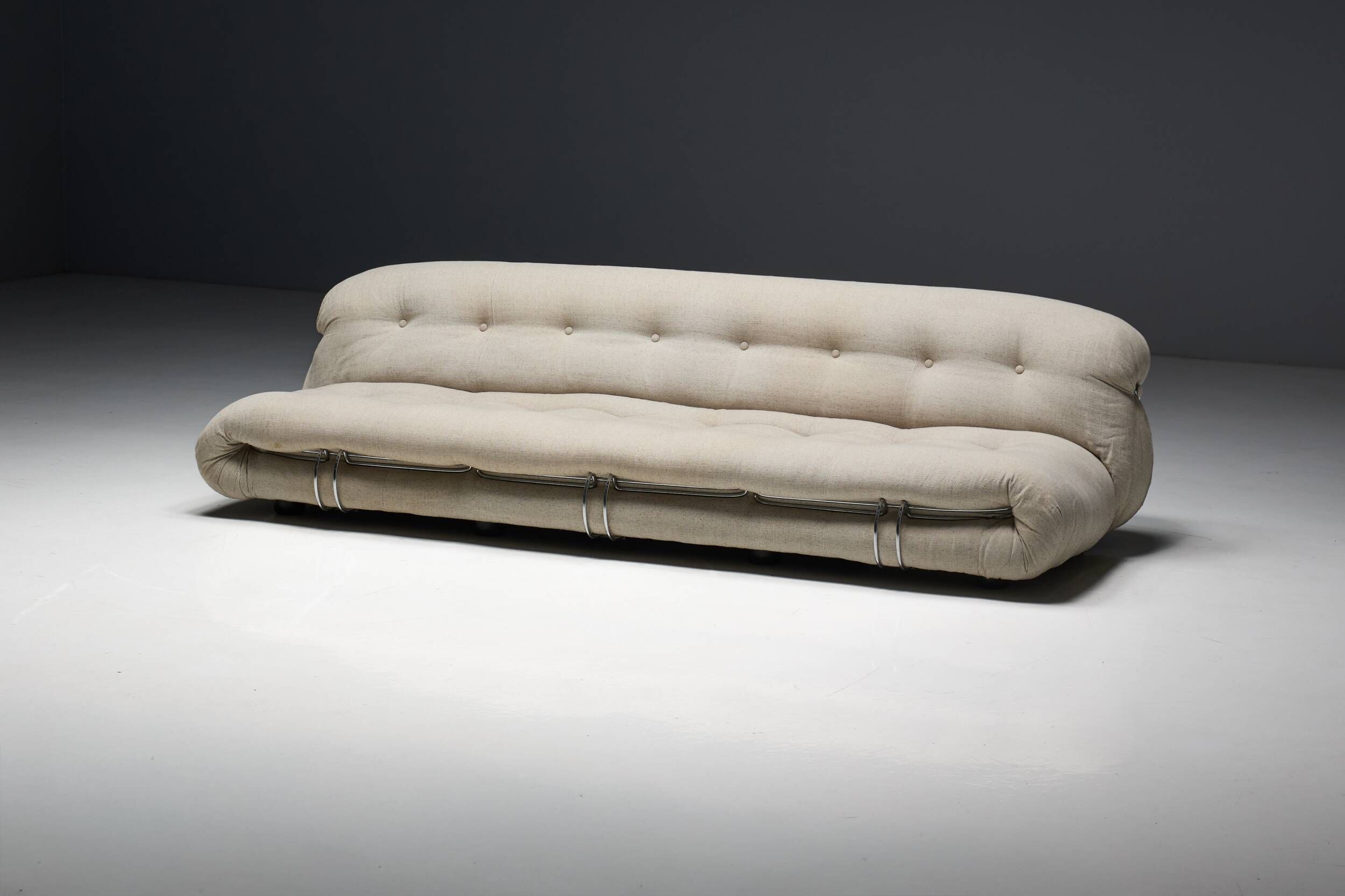 Soriana sofa by Afra and Tobia Scarpa for Cassina, Italy, 1970s