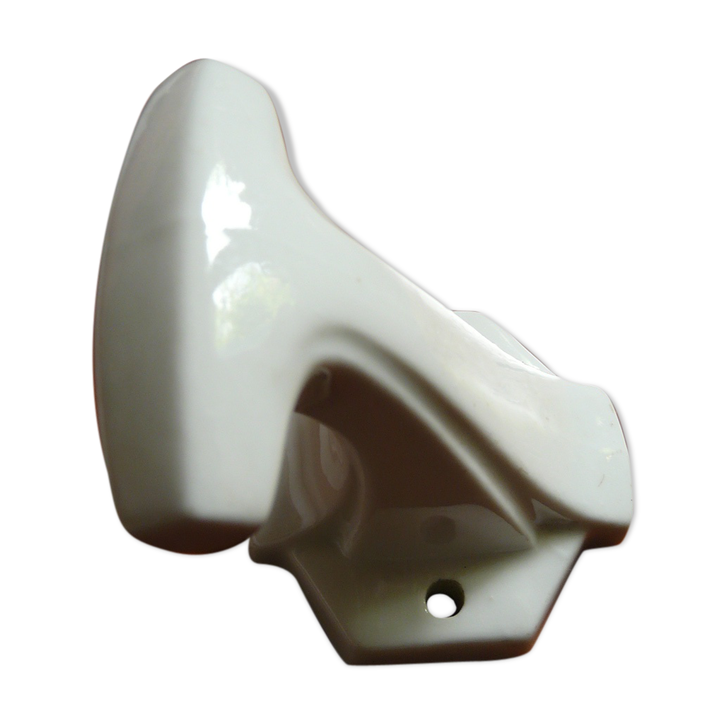 old peg porcelain white art deco