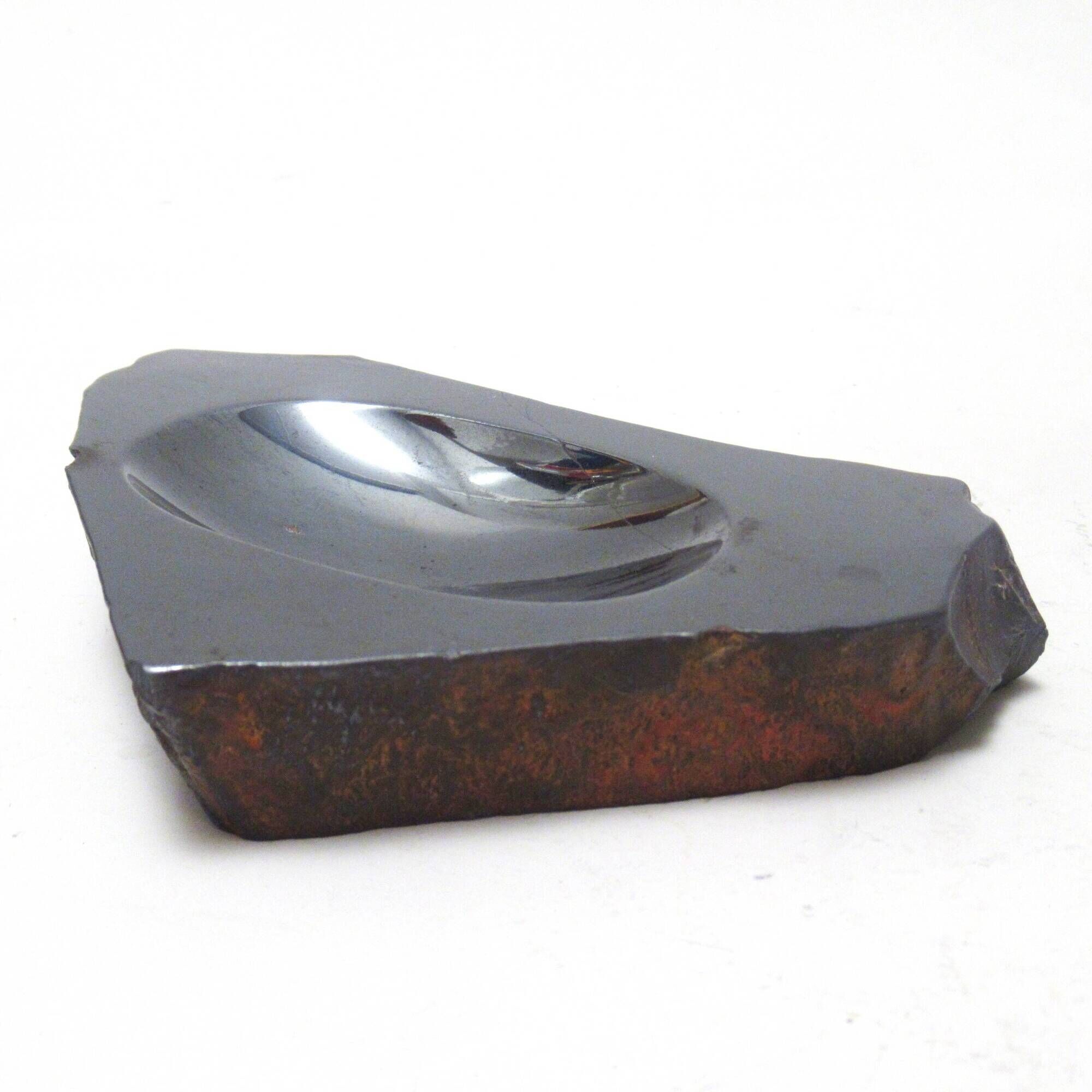 Brutalist Empty Pocket in metal ore 1970s