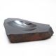 Brutalist Empty Pocket in metal ore 1970s