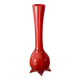 Red opaline vase from the 50s and 60s