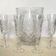 Baccarat crystal champagne service