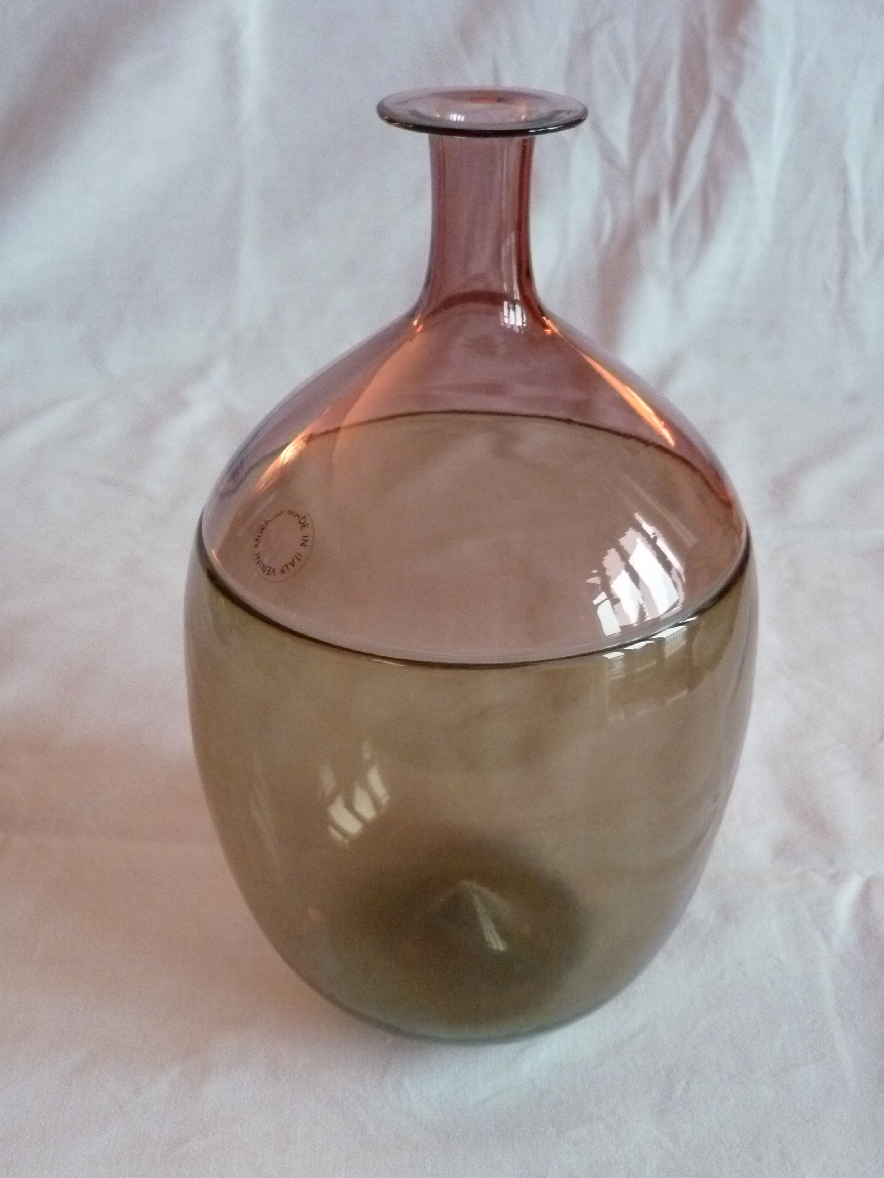 Bouteilles "Bolle" de Tapio Wirkkala Venini - années 80