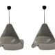 Murano Glass Lighr Pendants Set of 2