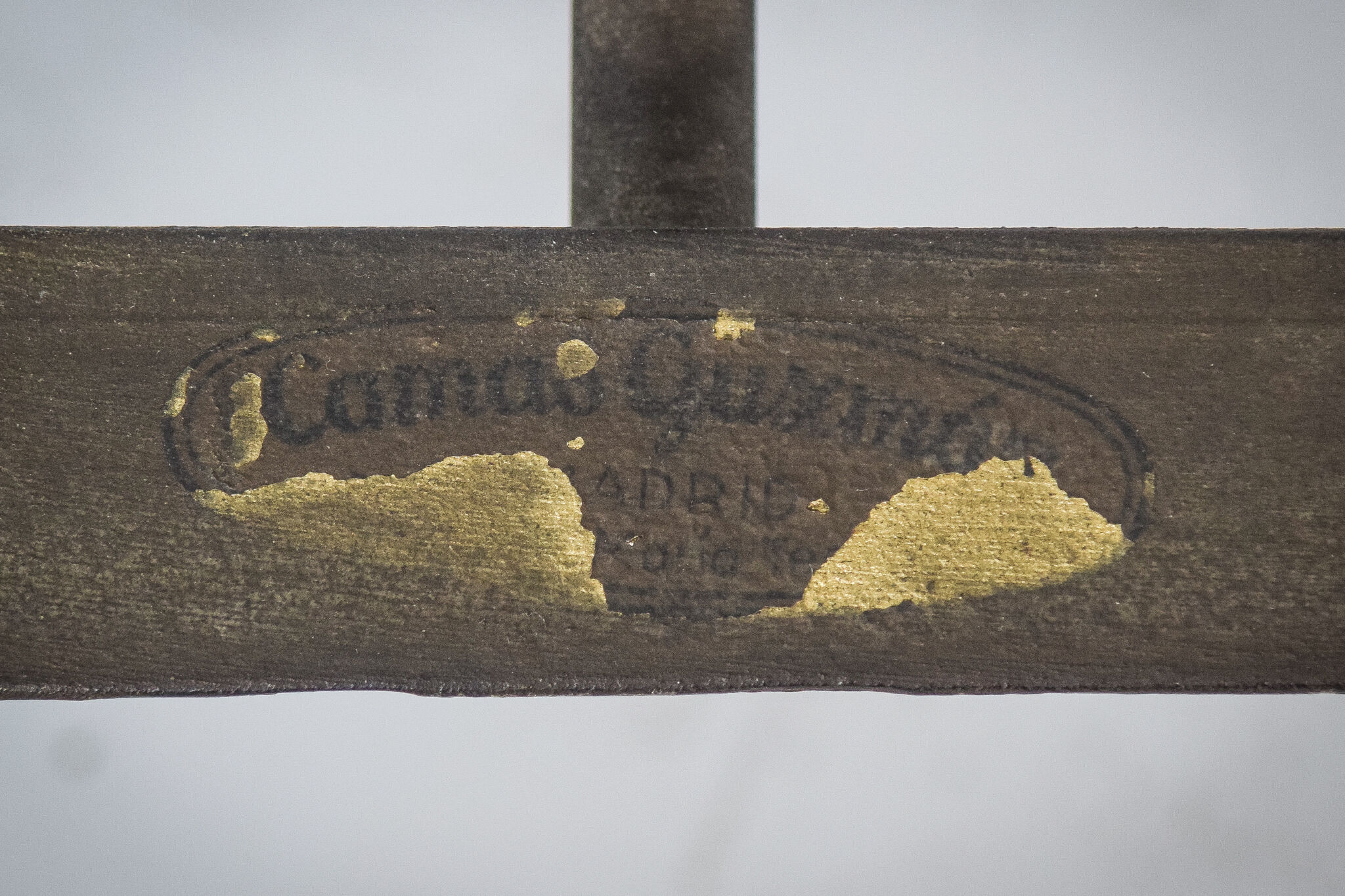 Exceptional decorative brass bed frame