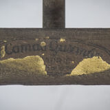 Exceptional decorative brass bed frame