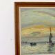 "Boats at Sunset" by Kaj Brandstrup