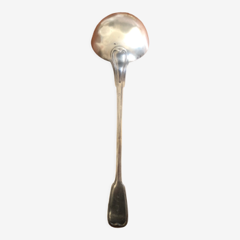 Solid silver ladle